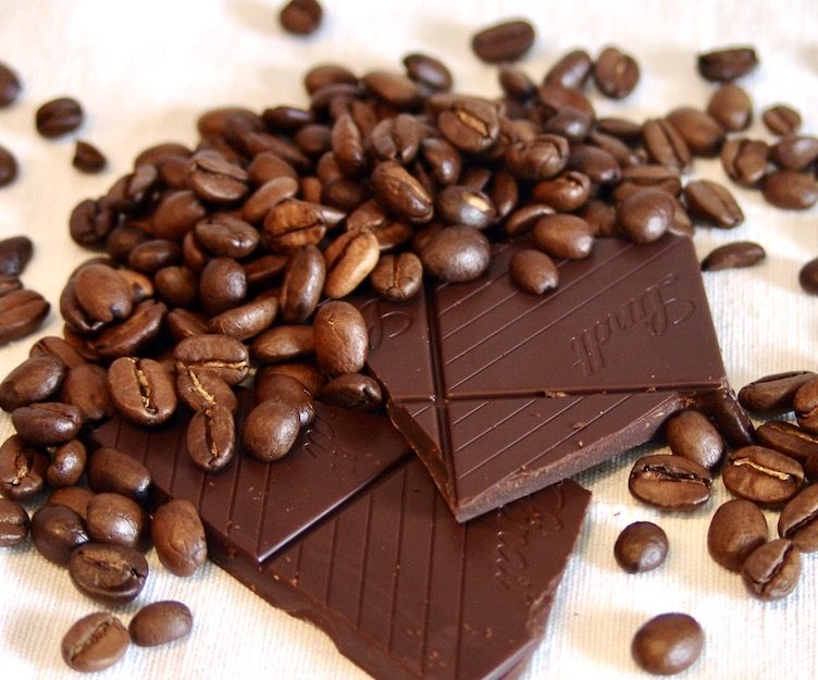 巧克力咖啡豆子