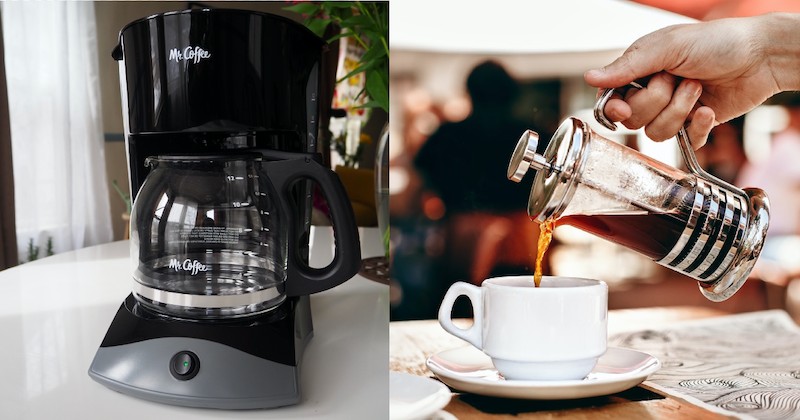 滴滤咖啡vs法式压滤咖啡