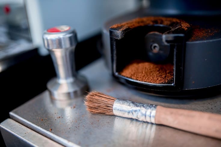 清洁咖啡研磨机